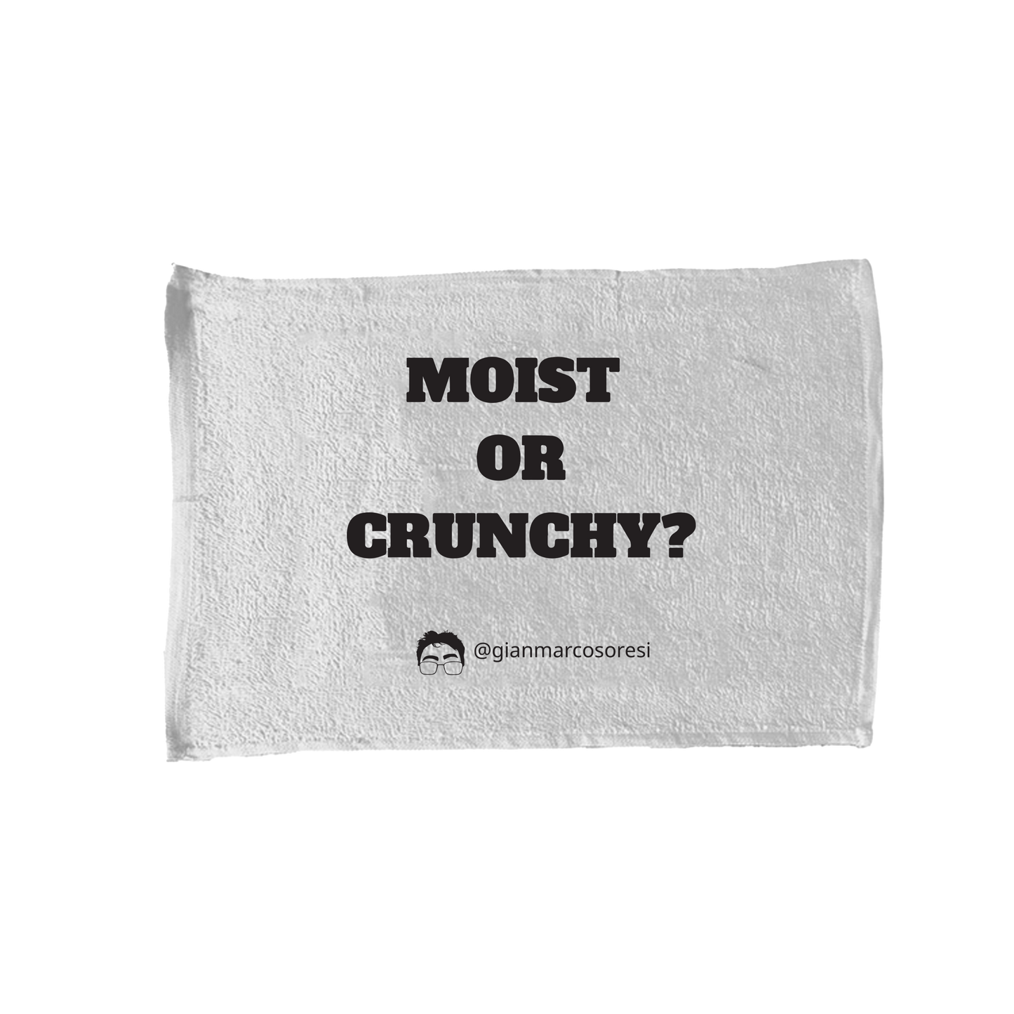 Moist or Crunchy Rally Towel