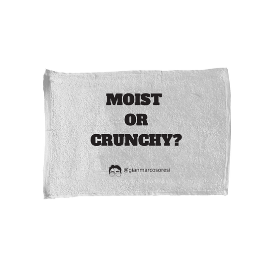 Moist or Crunchy Rally Towel